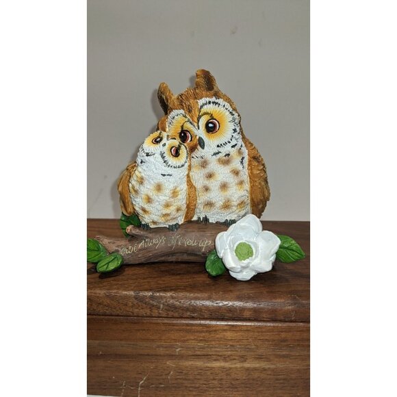 Hamilton Collection Owl Always Lift You Up Figurine Sculpture With COA - Picture 4 of 8